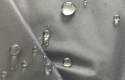 Waterproof Polyester Fabric for bulk logo raincoat supplier